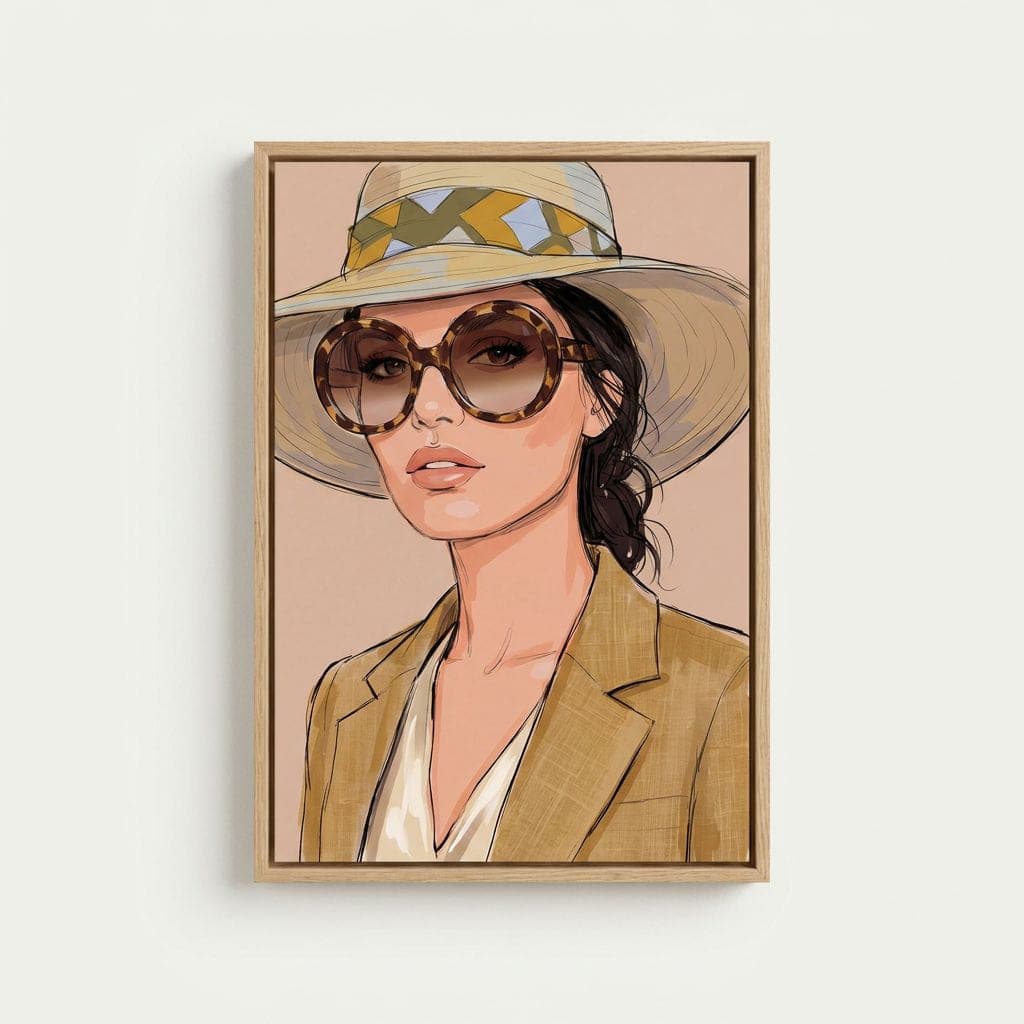 Amber, תמונת קיר מודפסת של Shade