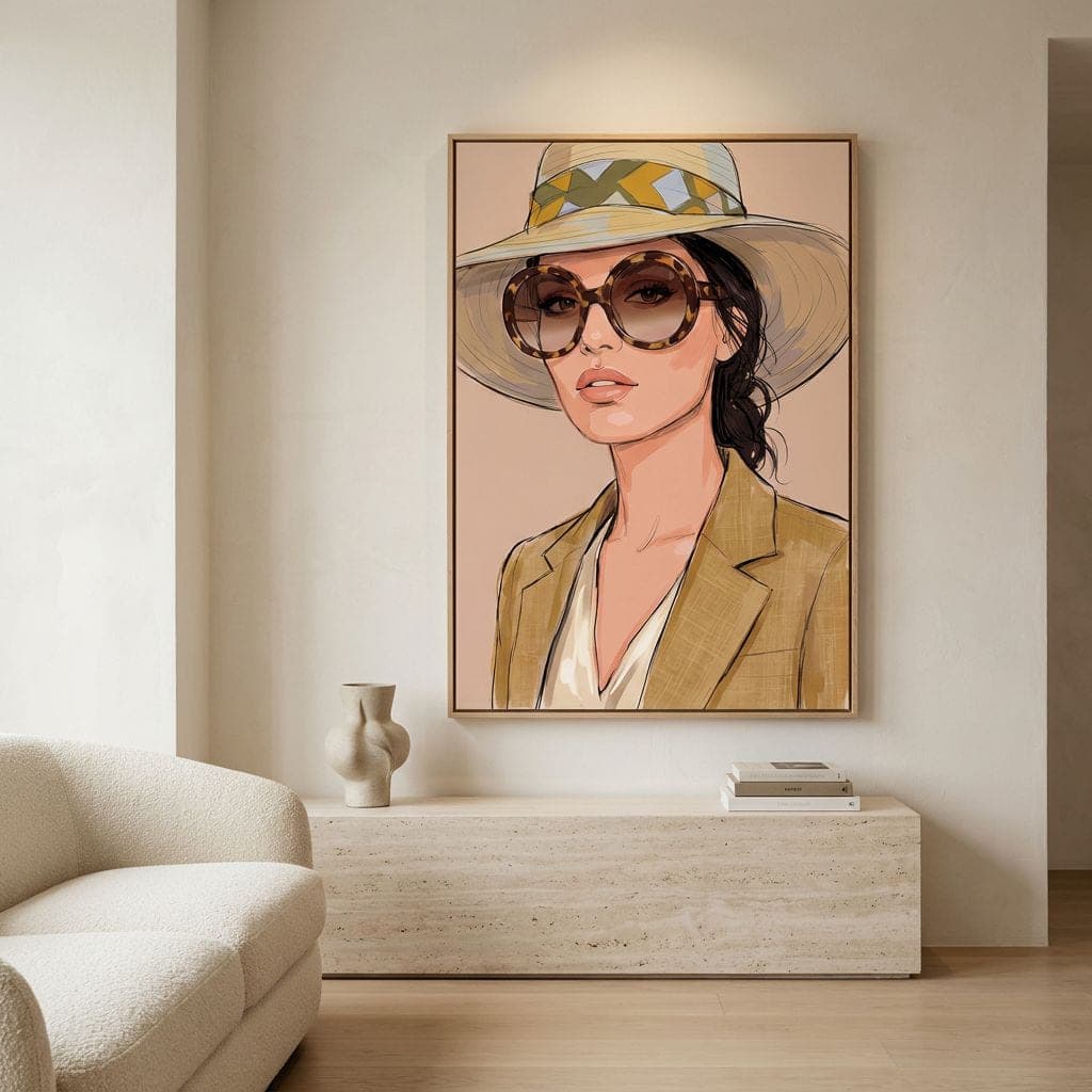 Amber, תמונת קיר מודפסת של Shade